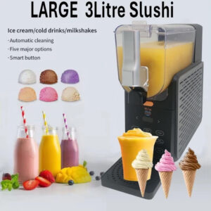Large 3 Litre Slushie Frozen Drink Maker 5 Modes Home Slush Machine, 300w