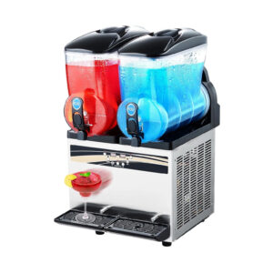 Commercial Slushie Machine, 30L Frozen Drink Margarita Machine Smoothie Slushy Maker Stainless Steel